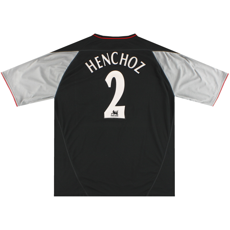 2002-04 Liverpool Reebok Maglia Away Henchoz #2 XL - 224869