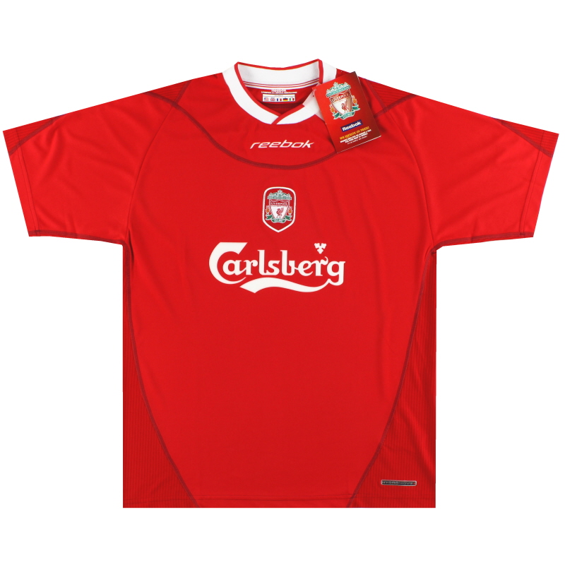 2002-04 Liverpool Reebok Home Shirt *BNIB* M - 224854
