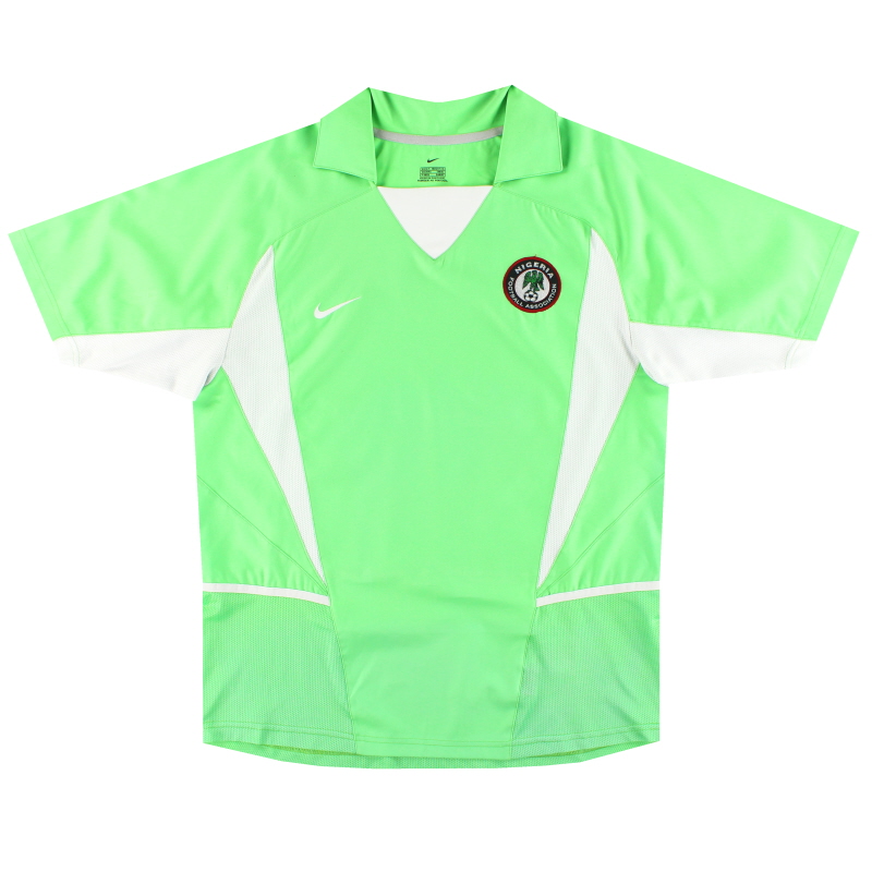 Kemeja Kandang Nike Nigeria 2002-04 *Mint* M