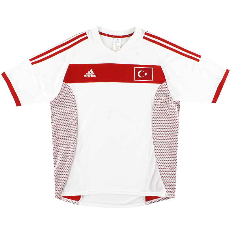 2002-04 Turkey adidas Away Shirt L