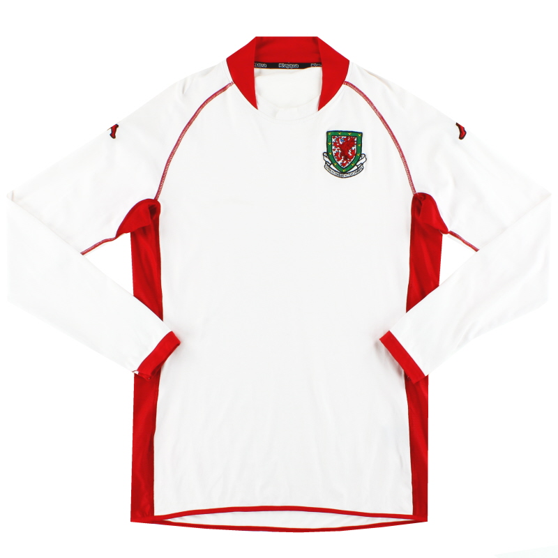 2002-04 Wales Kappa Away Shirt L/S L