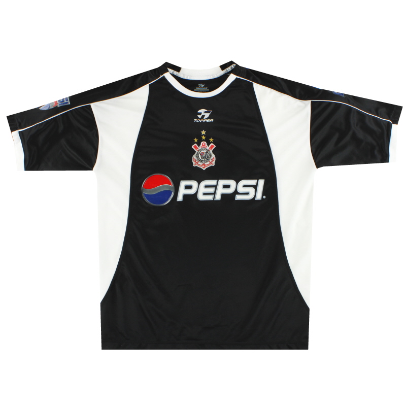 2002 Corinthians Topper Away Shirt # 10 * Menthe * XL