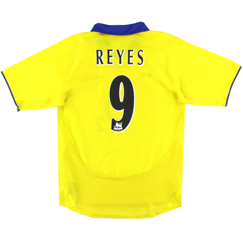 2003-04 Arsenal Nike Away Shirt Reyes #9 M - 112712