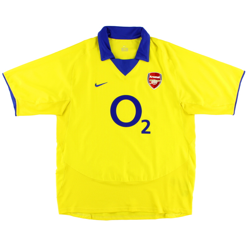 2003-04 Arsenal Nike Away Shirt XXL