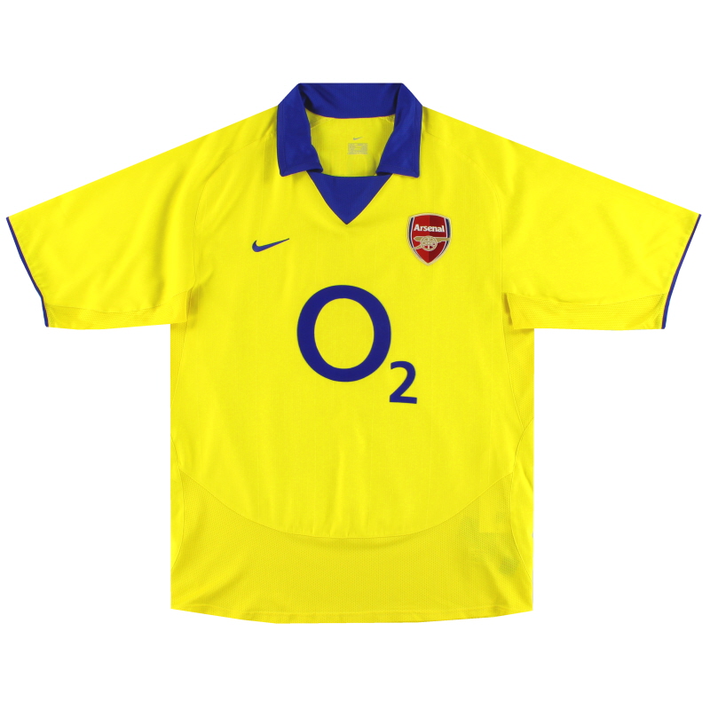 2003-04 Arsenal Nike Away Shirt XL