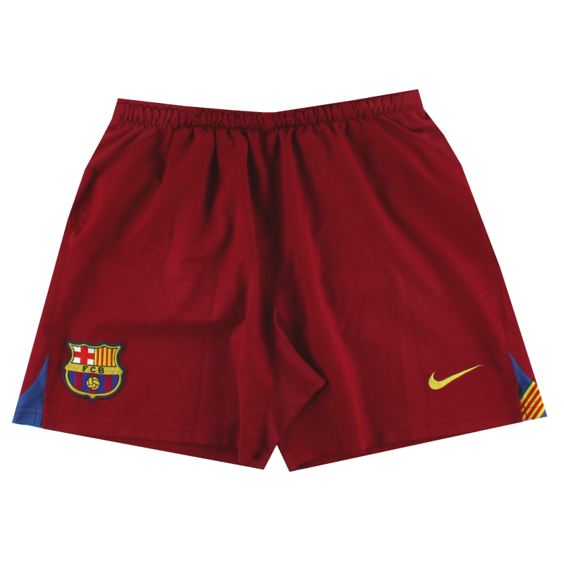 2003-04 Barcelona Nike Away Shorts S - 491626