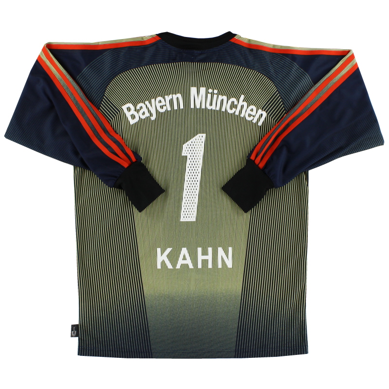 2003-04 Bayern Munich Goalkeeper Shirt Kahn #1 S - 022551