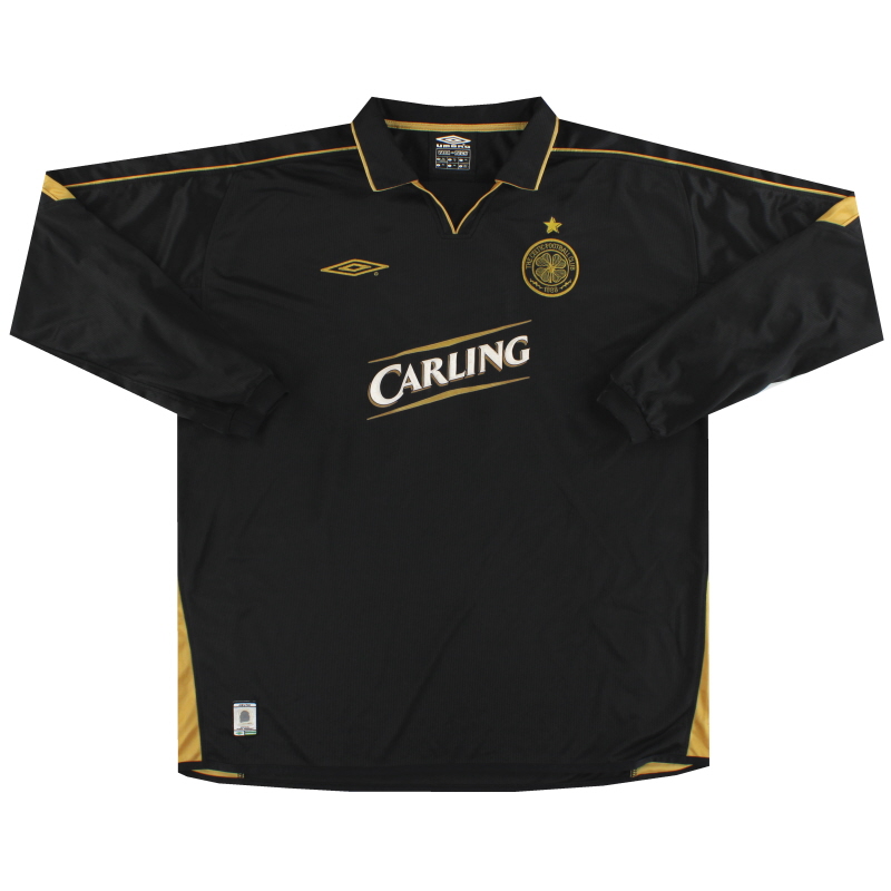 2003-04 Celtic Umbro Away Shirt L/S L