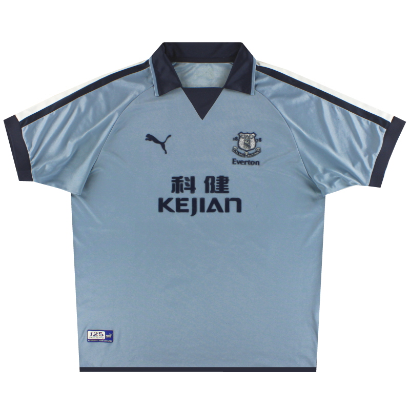 2003-04 Everton Puma '125th Anniversary' Third Shirt XS