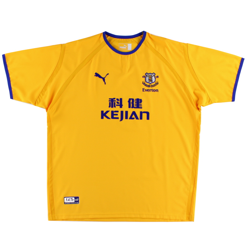 2003-04 Everton Puma Camiseta de visitante L