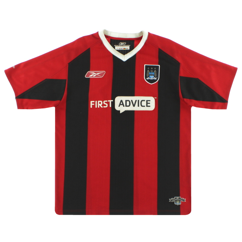 2003-04 Manchester City Reebok Away Shirt M - 233939