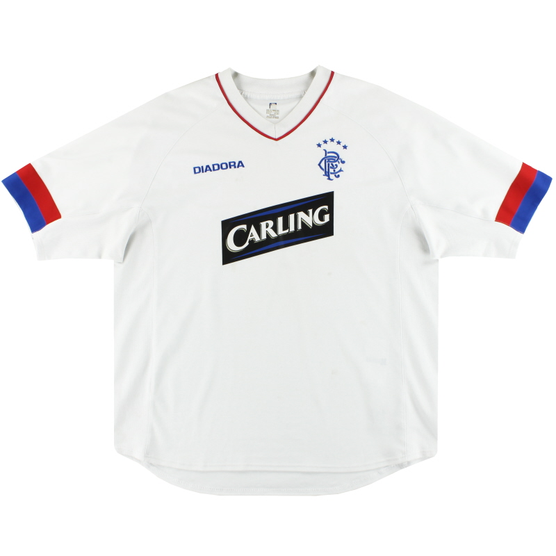 2003-04 Rangers Diadora Tercera camiseta XL