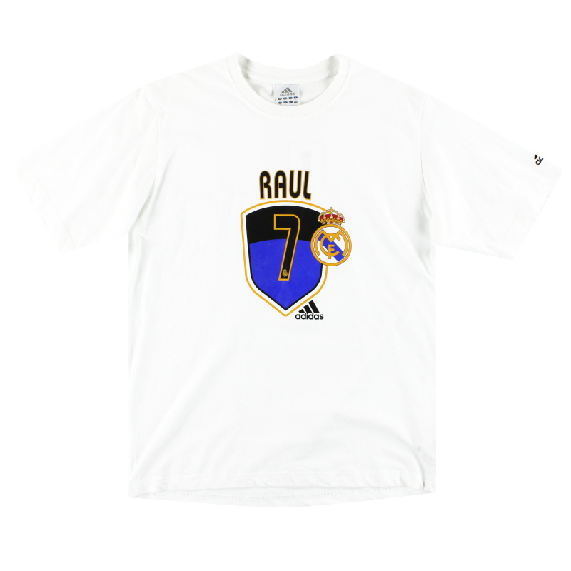 2003-04 Real Madrid adidas Raul Tee M