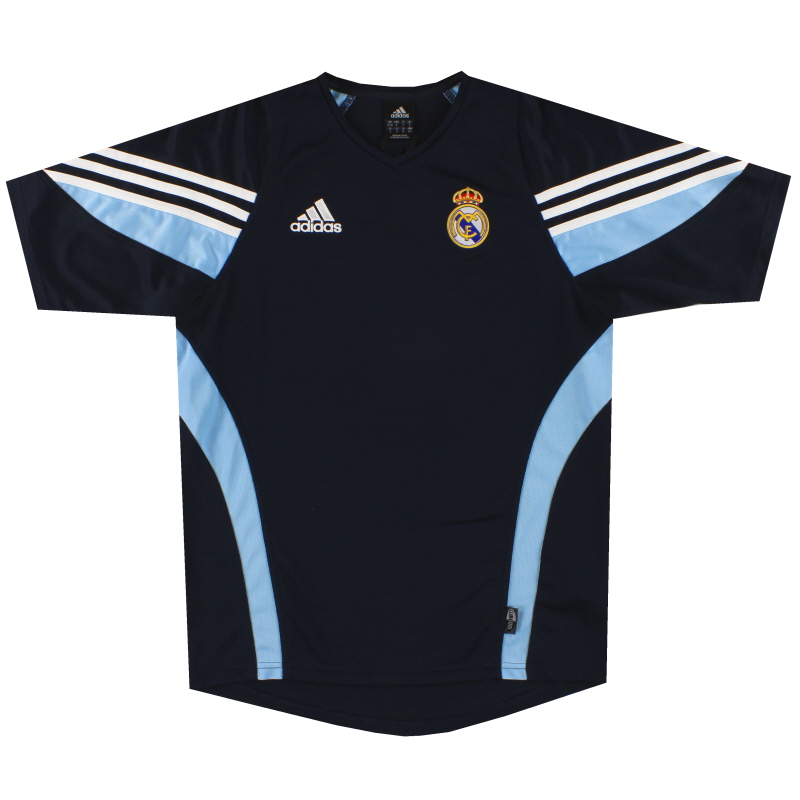 2003-04 Real Madrid adidas Training Shirt S - 029782