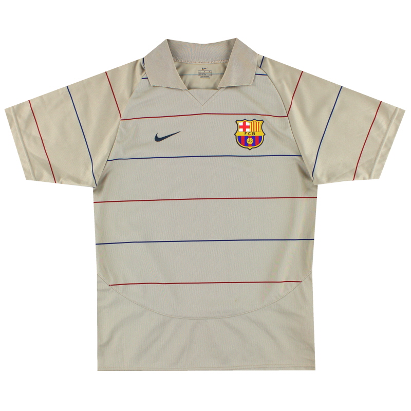 Barcelona Nike Basic Uitshirt 2003-05 L.Boys - 112587