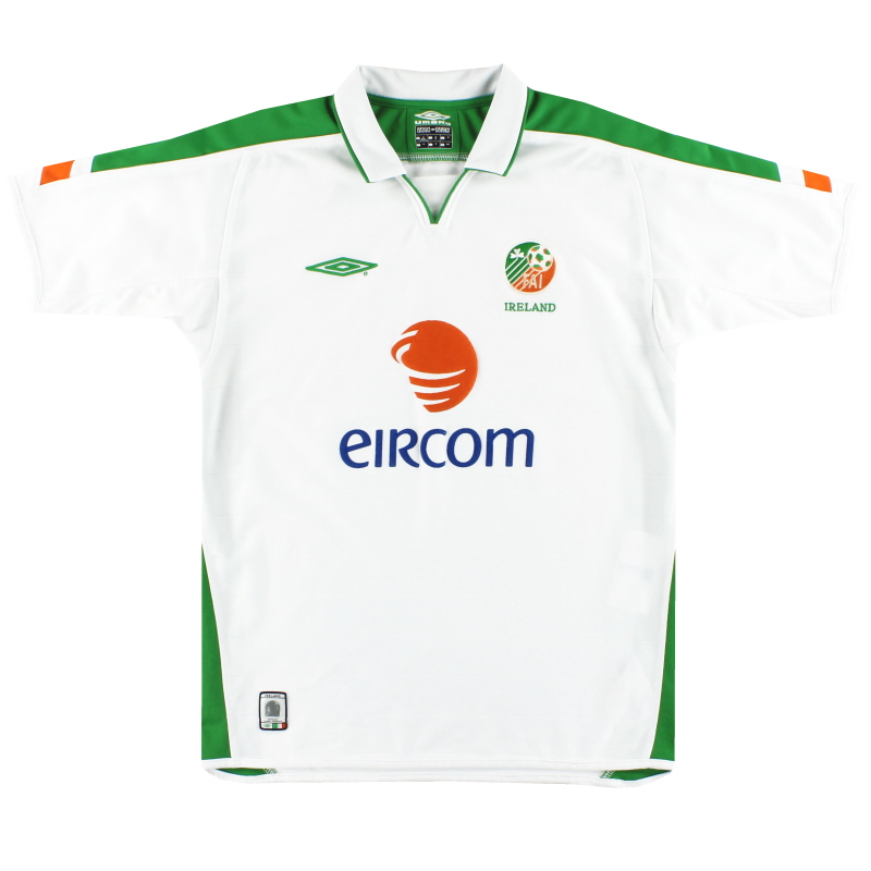 2003-05 Ireland Umbro Away Shirt *As New* S