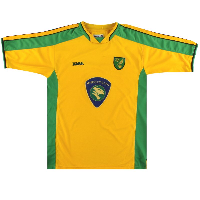 2003-05 Norwich City Xara Home Shirt L