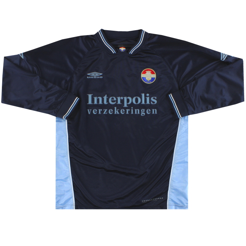 2003-05 Willem II Umbro Player Issue Away Shirt #15 L/S XL