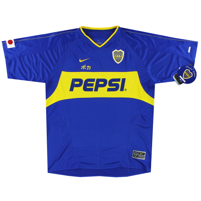 2003 Boca Juniors Nike Intercontinental Cup Home Shirt *w/tags* L - 113700