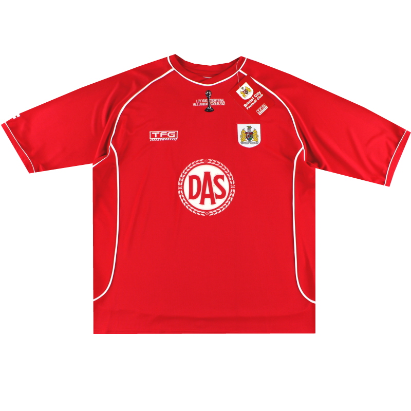 2003 Bristol City 'LDV Vans Final' Home Shirt *w/tags* XL
