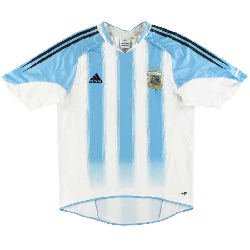 2004-05 Argentina adidas Home Shirt L - 645789