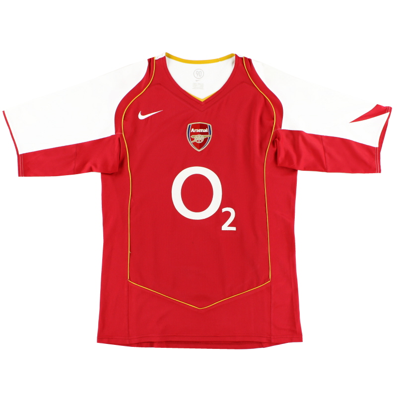 2004-05 Arsenal Nike Maglia Home L.Ragazzi - 493433
