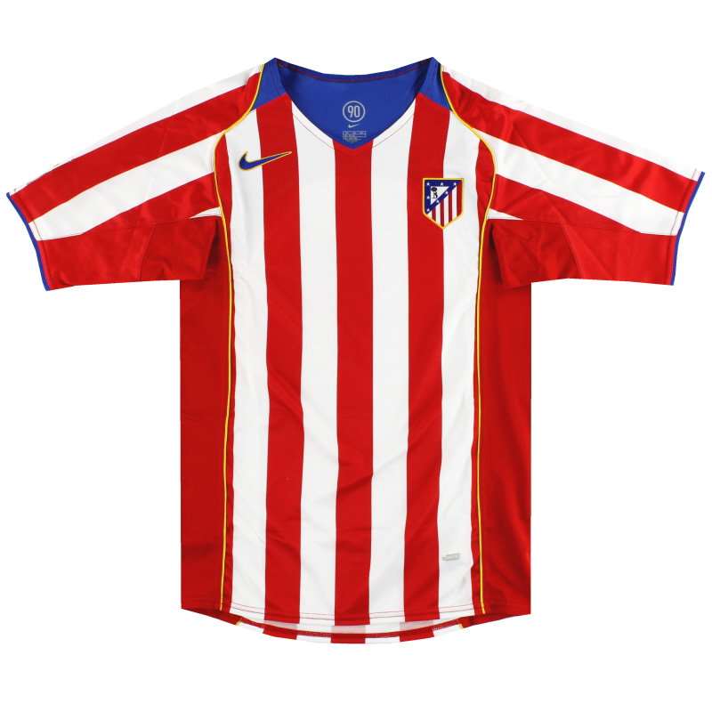 2004-05 Atletico Madrid Nike Home Shirt XL.Boys - 493492
