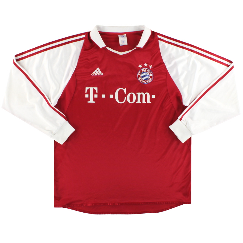2004-05 Bayern Munich adidas Home Shirt L/S XL - 303211