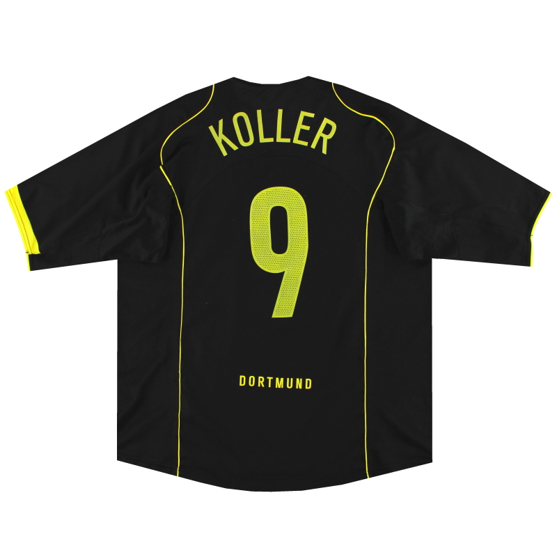 2004-05 Borussia Dortmund Away Shirt Koller #9 XXL