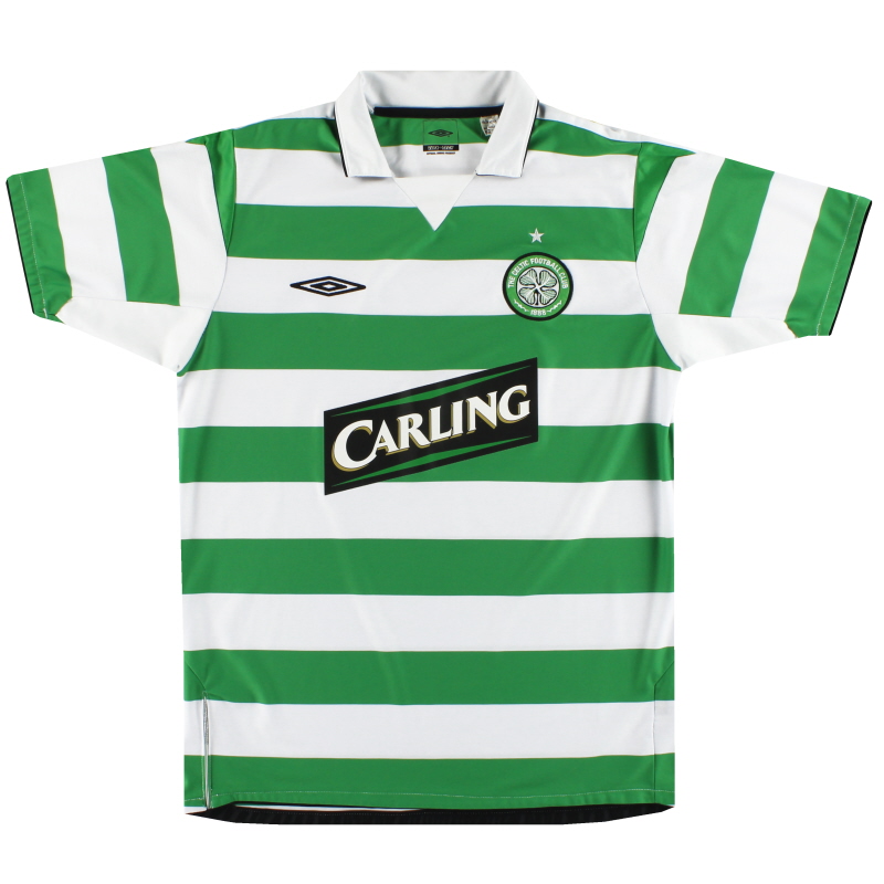 2004-05 Celtic Umbro Heimtrikot L.