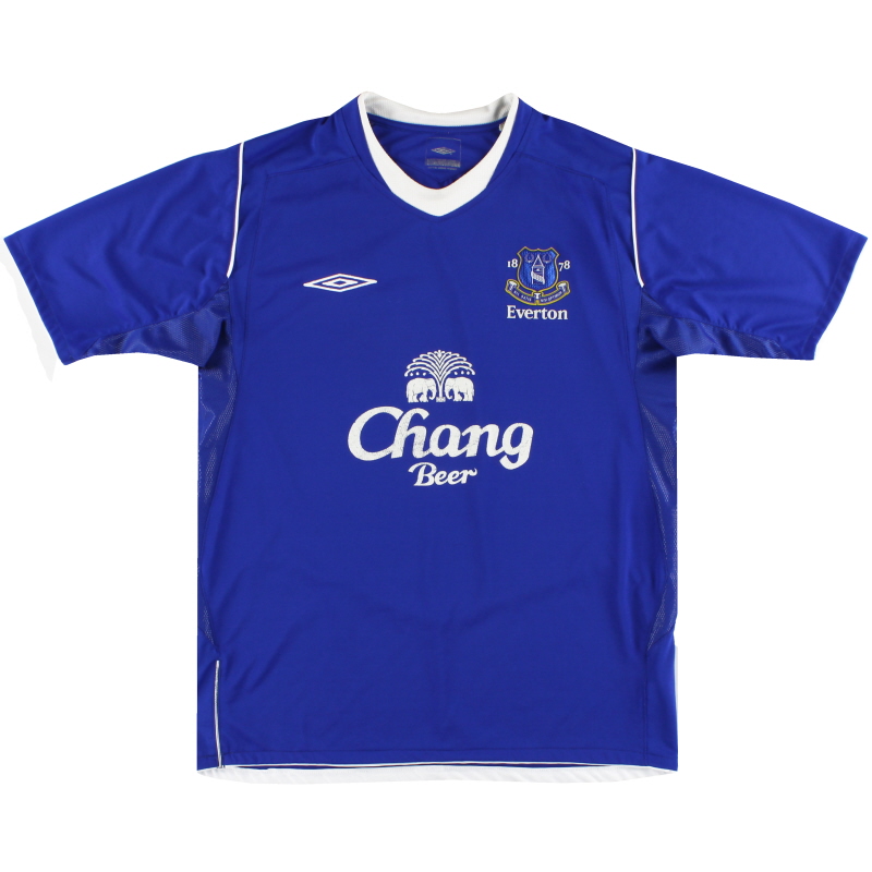 2004-05 Everton Umbro Home Shirt M