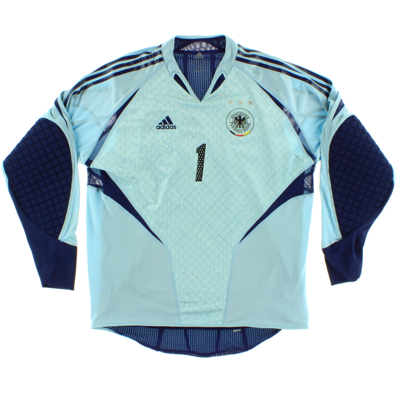 2004-05 Germany adidas Player Issue Goalkeeper Shirt #1 XL - 559085