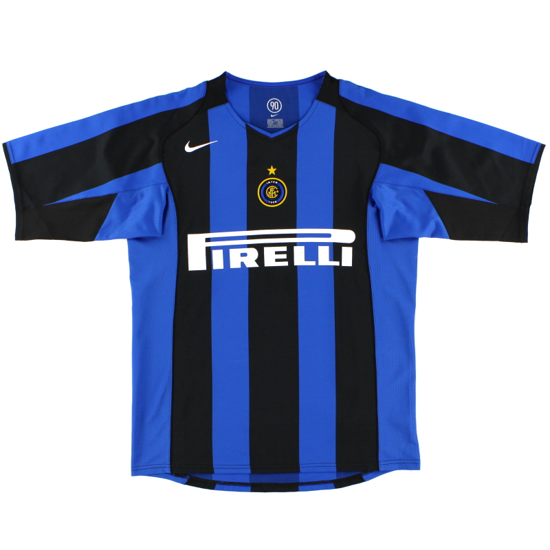2004-05 Inter Milan Nike Home Shirt S - 118775