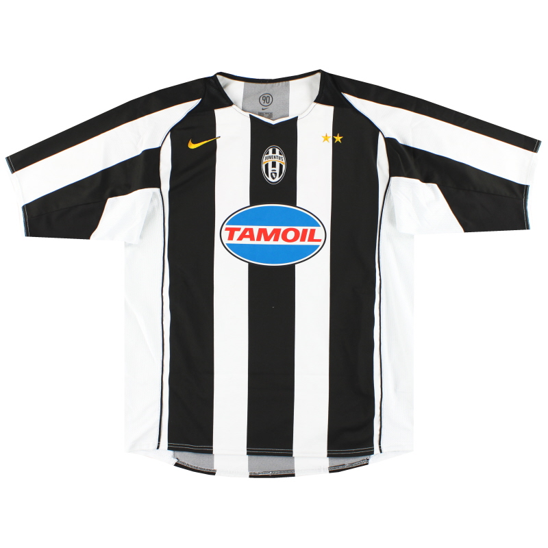 Camiseta de local de la Juventus Nike Champions League 2004-05 XL