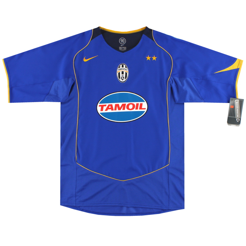 2004-05 Juventus Nike CL Away Shirt *w/tags* M - 191574-417 - 685068417030