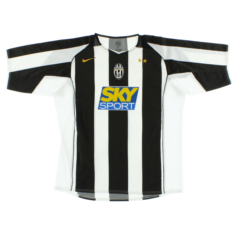 2004-05 Juventus Nike Home Shirt L - 118752