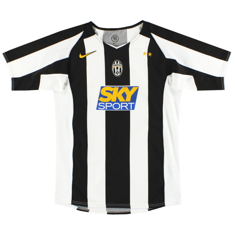 2004-05 Juventus Nike Home Shirt M - 118752