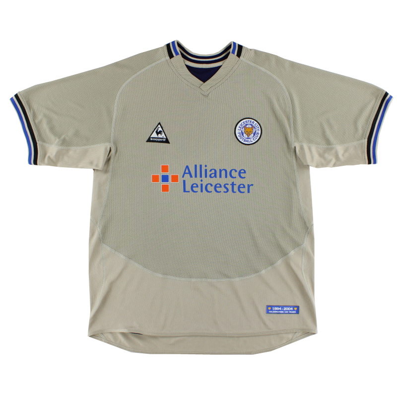2004-05 Leicester Le Coq Sportif ’120 Years’ Third Shirt S