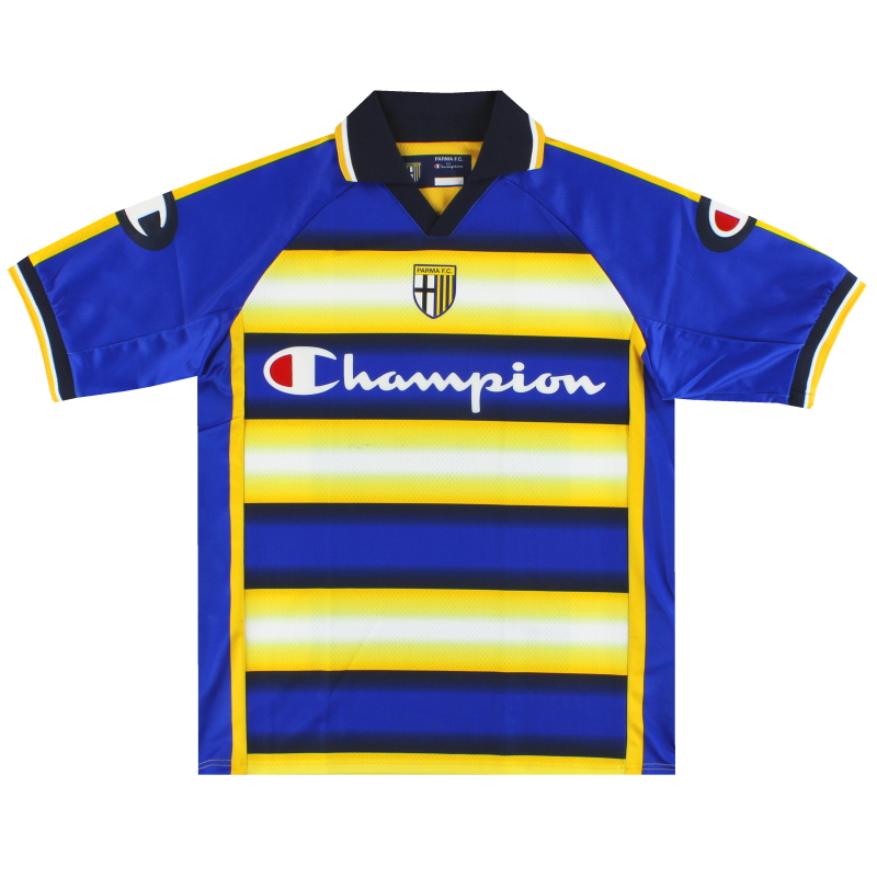 2004-05 Parma Champion Home Shirt *Mint* M