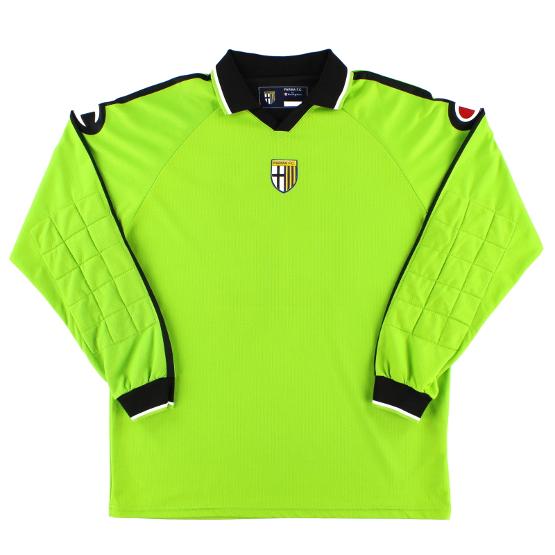 2004-05 Parma Player Issue Goalkeeper Shirt #22 XXL