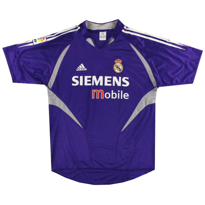 2004-05 Real Madrid adidas Goalkeeper Shirt *Mint* M - 367842