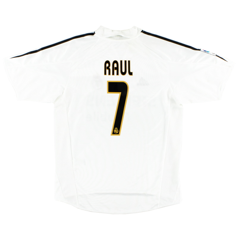 2004-05 Real Madrid adidas Home Shirt Raul #7 *w/tags* - 367837