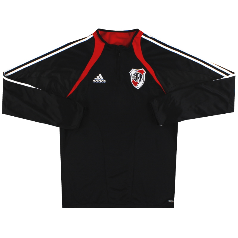 2004-05 River Plate adidas 1/4 Zip Track Jacket *Mint* M/L