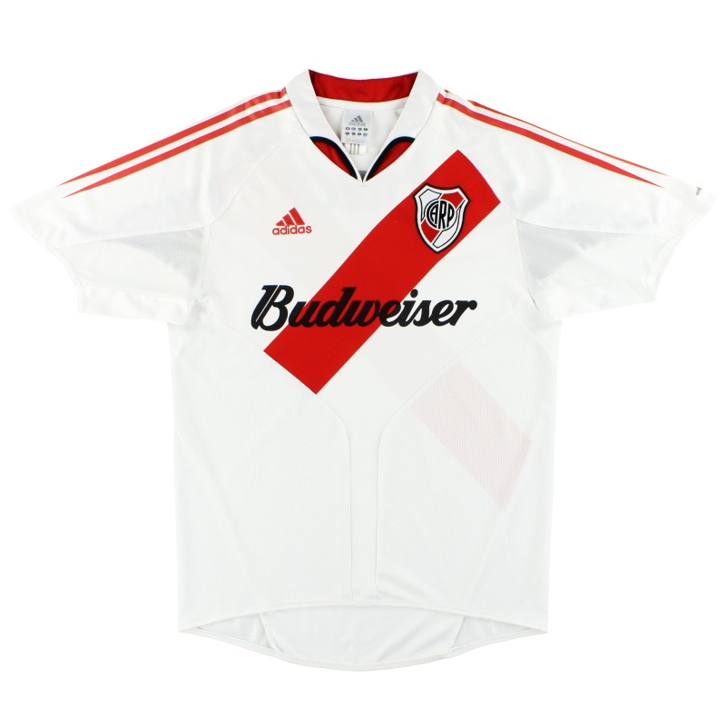 2004-05 River Plate adidas Home Maglia L - 540050