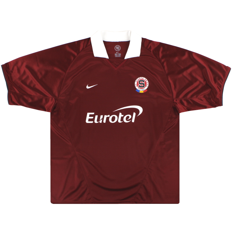 2004-05 Sparta Prague Nike Home Shirt XL