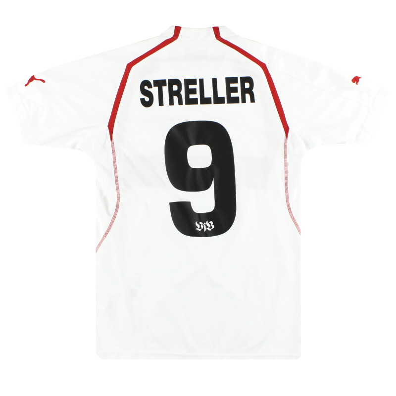2004-05 Stuttgart Puma Home Shirt Streller #9 S
