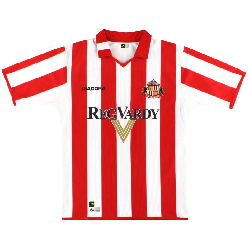 2004-05 Sunderland Diadora Home Shirt XL.Boys