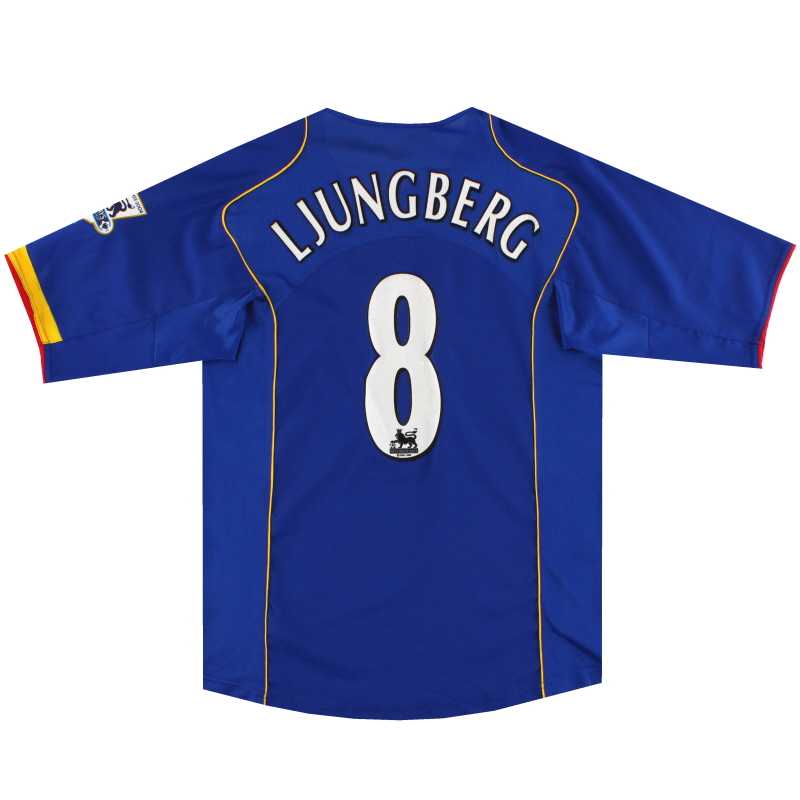 2004-06 Arsenal Nike Away Shirt Ljungberg #8 M - 118819