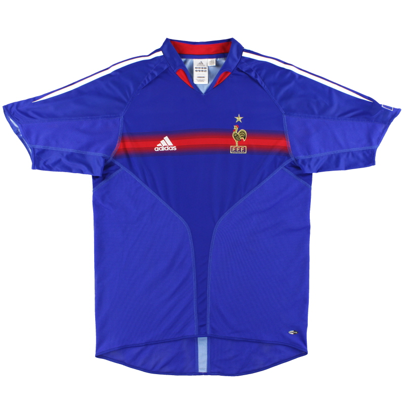 2004-06 Francia adidas primera camiseta M - 641768
