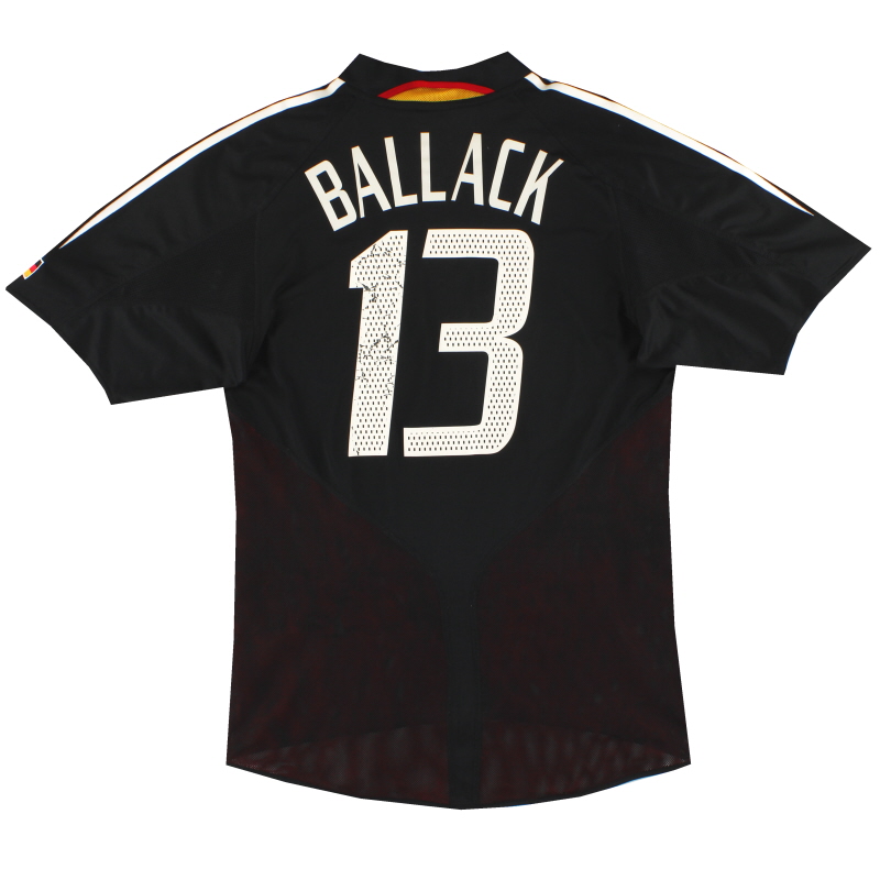 2004-06 Germany adidas Away Shirt Ballack #13 M - 643955